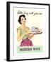 Better Living with your New Modern Wife-null-Framed Art Print