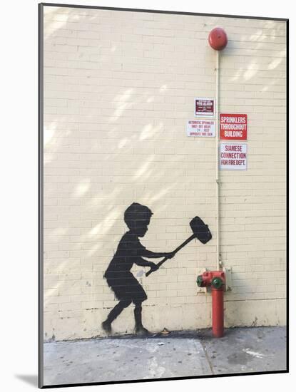 Better Out Than In-Banksy-Mounted Giclee Print
