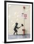 Better Out Than In-Banksy-Framed Giclee Print