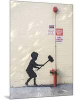 Better Out Than In-Banksy-Mounted Giclee Print