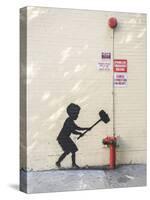 Better Out Than In-Banksy-Stretched Canvas