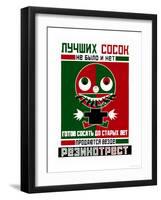 Better Pacifiers-Aleksandr Rodchenko-Framed Art Print