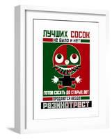 Better Pacifiers-Aleksandr Rodchenko-Framed Art Print