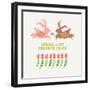 Better Together I-Mercedes Lopez Charro-Framed Art Print