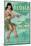 Bettie Page Aloha Lounge-null-Mounted Poster