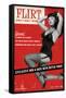 Bettie Page Flirt Pin-Up by Retro-A-Go-Go Poster-null-Framed Stretched Canvas
