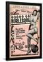 Bettie Page House of Burlesque by Retro-A-Go-Go Poster-null-Framed Poster