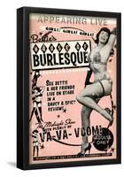 Bettie Page House Of Burlesque-null-Framed Poster