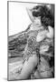 Bettie Page Jungle Bettie Pin-Up-null-Mounted Poster