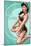 Bettie Page Love Bettie Pin-Up-null-Mounted Poster