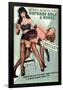 Bettie Page School For Wayward Girls by Retro-A-Go-Go Poster-null-Framed Poster