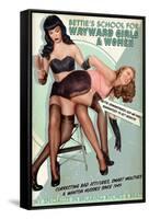 Bettie Page School For Wayward Girls by Retro-A-Go-Go Poster-null-Framed Stretched Canvas