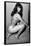 Bettie Page Vixen Pin-Up by Retro-A-Go-Go Poster-null-Framed Poster