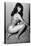 Bettie Page Vixen Pin-Up by Retro-A-Go-Go Poster-null-Stretched Canvas