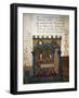 Betting on the Game of Dice, Miniature from the Treatise on Arithmetic-Filippo Carcano-Framed Giclee Print