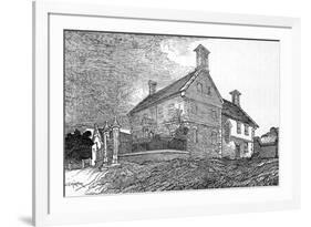 Bettiscombe Manor House-Charles Harper-Framed Art Print