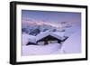 Bettmeralp at Sunset, canton Valais, Switzerland.-ClickAlps-Framed Photographic Print