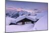 Bettmeralp at Sunset, canton Valais, Switzerland.-ClickAlps-Mounted Photographic Print