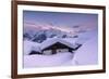 Bettmeralp at Sunset, canton Valais, Switzerland.-ClickAlps-Framed Photographic Print