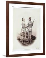 Betto or Groom, Tattooed a La Mode, 19th Century-Felice Beato-Framed Giclee Print