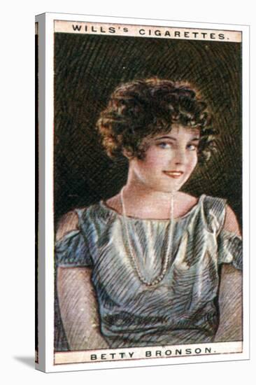 Betty Bronson (1906-197), American Film Star, 1928-WD & HO Wills-Stretched Canvas