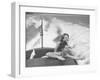 Betty Brooks and Patti McCarty Motor Boating at Catalina Island-Peter Stackpole-Framed Photographic Print