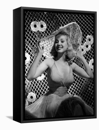 Betty Grable, 1938-null-Framed Stretched Canvas