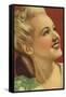 Betty Grable, American Actress and Film Star-null-Framed Stretched Canvas