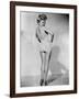 Betty Grable, World War II Pin-Up Picture, 1943-null-Framed Photo