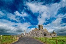 Meditative passageway is part of Moyne Abbey, one of the largest and most intact abbeys in Ireland.-Betty Sederquist-Framed Photographic Print