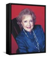 Betty White-null-Framed Stretched Canvas