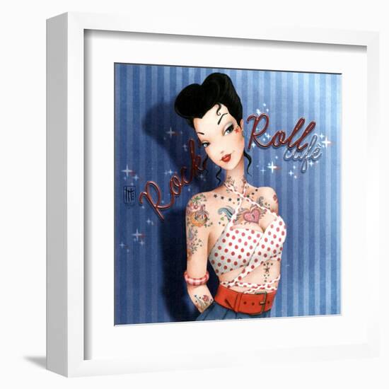 Betty-Misstigri-Framed Art Print