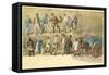 Between 6 and 7 O'Clock in the Morning, Summer-George The Elder Scharf-Framed Stretched Canvas
