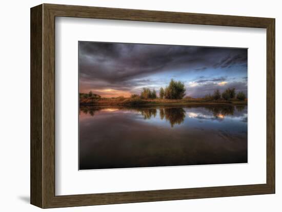 Between Calm-Bob Larson-Framed Art Print