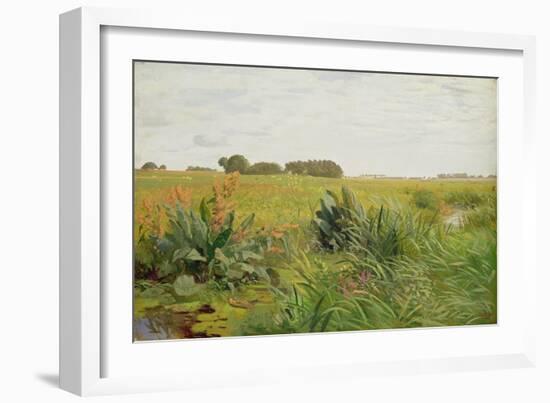 Between Geest and Marsh, c.1880-Valentin Ruths-Framed Giclee Print