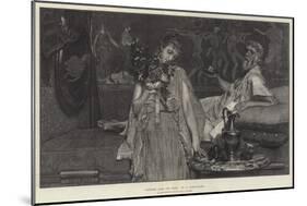 Between Hope and Fear, in the Exhibition of the Royal Academy-Sir Lawrence Alma-Tadema-Mounted Giclee Print