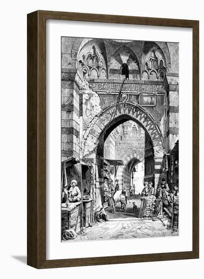 Between Khan El-Khalil, Egypt, 1881-G Werner-Framed Giclee Print