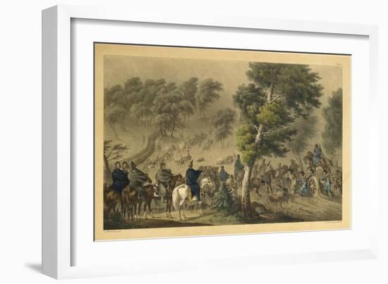 Between Kirgaliczky and Suderva, June 1812-Christian Wilhelm von Faber du Faur-Framed Giclee Print