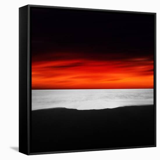 Between Red and Black-Philippe Sainte-Laudy-Framed Stretched Canvas