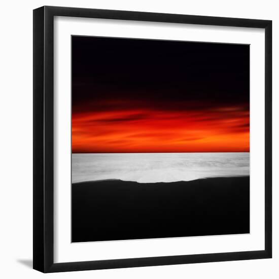 Between Red and Black-Philippe Sainte-Laudy-Framed Premium Photographic Print