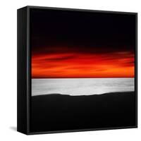 Between Red and Black-Philippe Sainte-Laudy-Framed Stretched Canvas