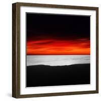 Between Red and Black-Philippe Sainte-Laudy-Framed Photographic Print