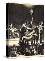 Between Rounds, Small, Second Stone, 1923-George Wesley Bellows-Stretched Canvas