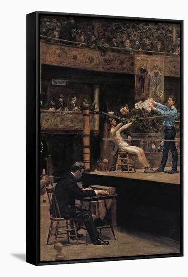 Between Rounds-Thomas Cowperthwait Eakins-Framed Stretched Canvas