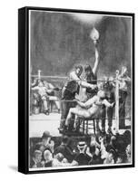 Between Rounds-George Wesley Bellows-Framed Stretched Canvas