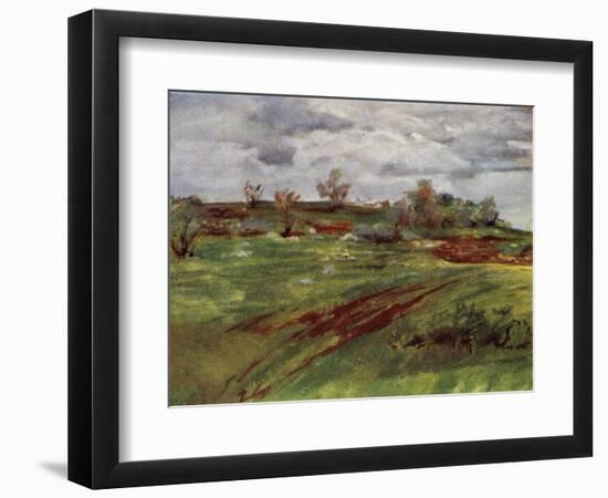 Between Shefa- Amr and Nazareth c1910-Harold Copping-Framed Giclee Print