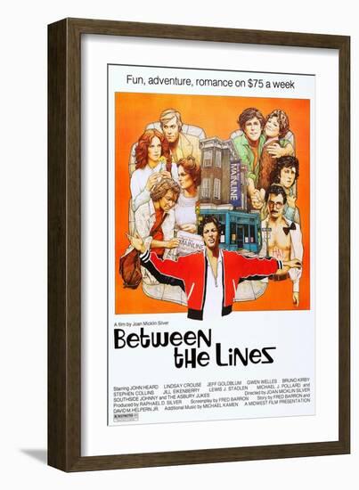 Between the Lines-null-Framed Art Print