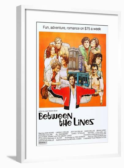 Between the Lines-null-Framed Art Print