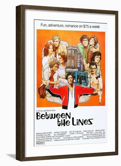 Between the Lines-null-Framed Art Print