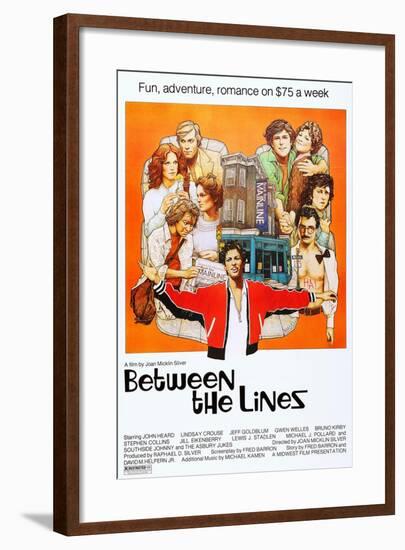 Between the Lines-null-Framed Art Print